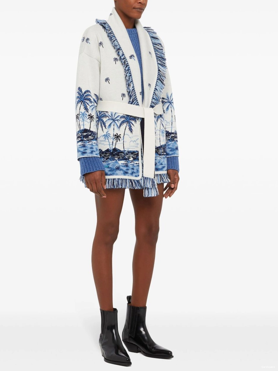 Cheap Tale Of virgin-wool The cardigan Alanui Hawaiian A Women 0731